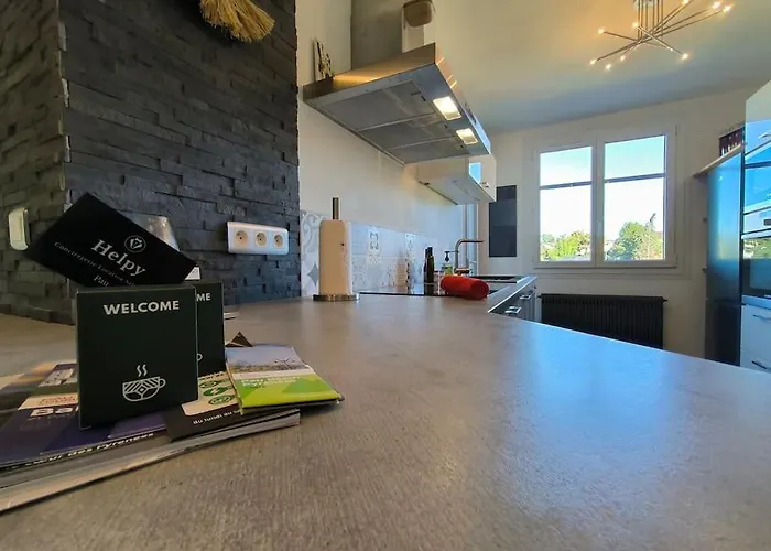 Bel Appartement-foire Expo-4 Pers-parking Gratuit Lejlighed